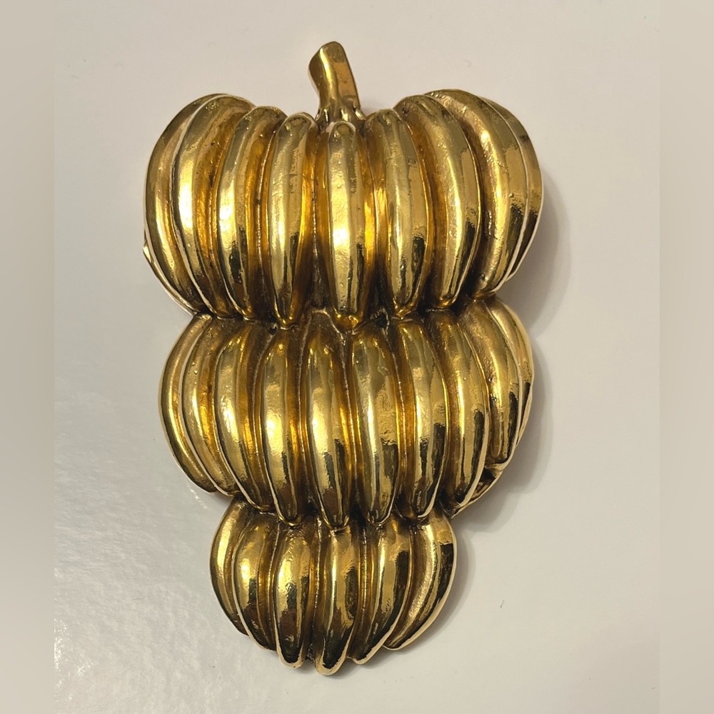 Balenciaga Gold-Tone Vintage “Banana”  Brooch